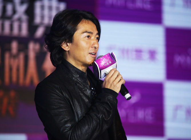 2015年11月郑伊健亲临利来国际集团周年庆