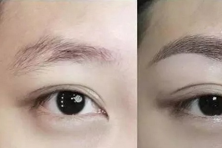 利来国际艺术纹绣拱形眉